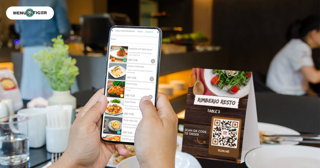 QR code menu software