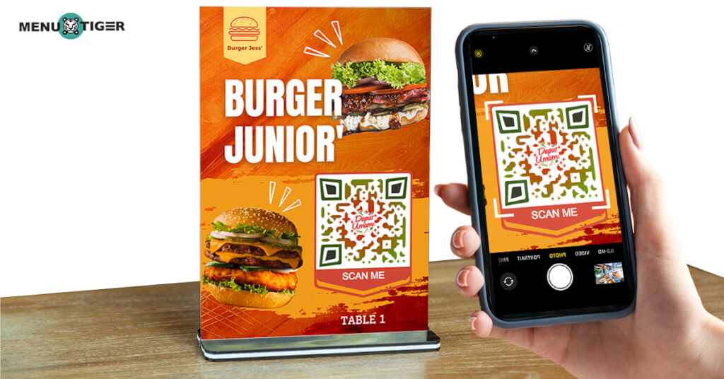 Scan QR menu