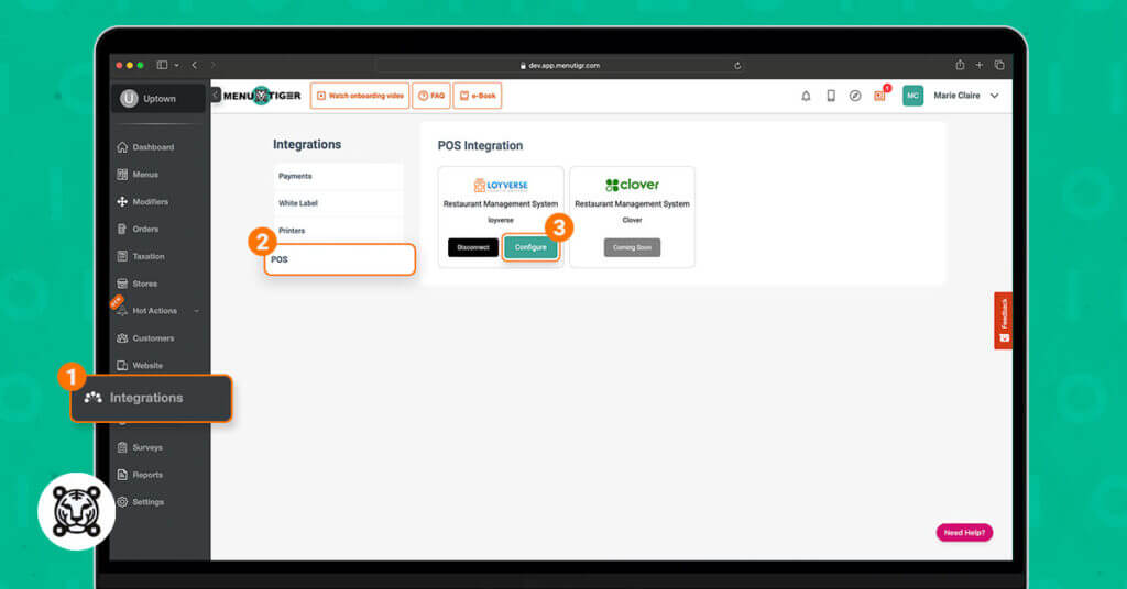 Configure Loyverse integration