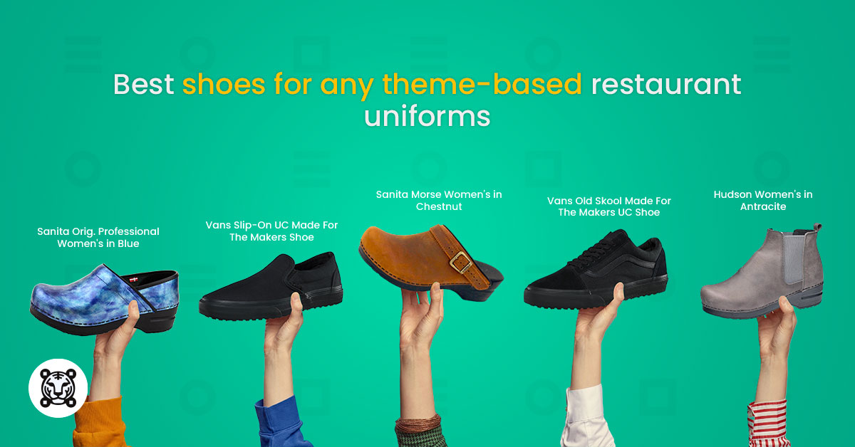 Shoes for theme based restaurant