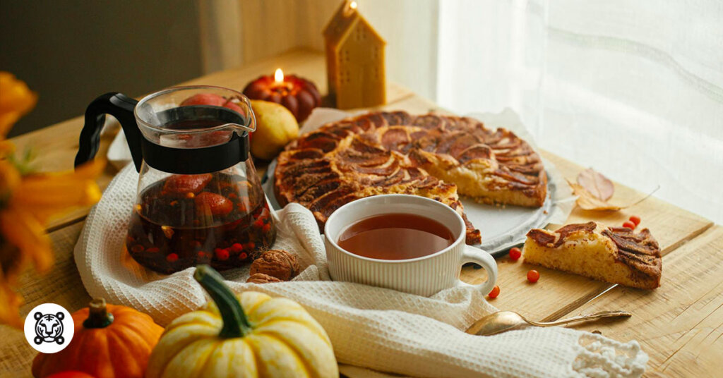 Food and drink pairing for fall
