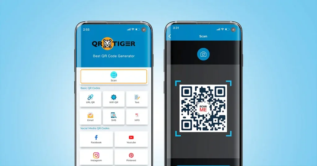 QRTIGER QR scanner