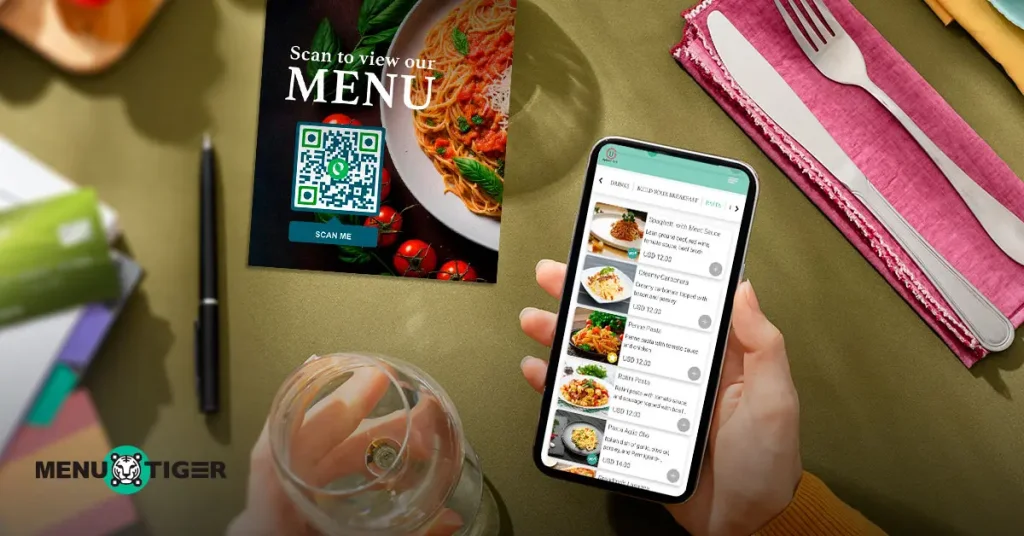 menu tiger food ordering software