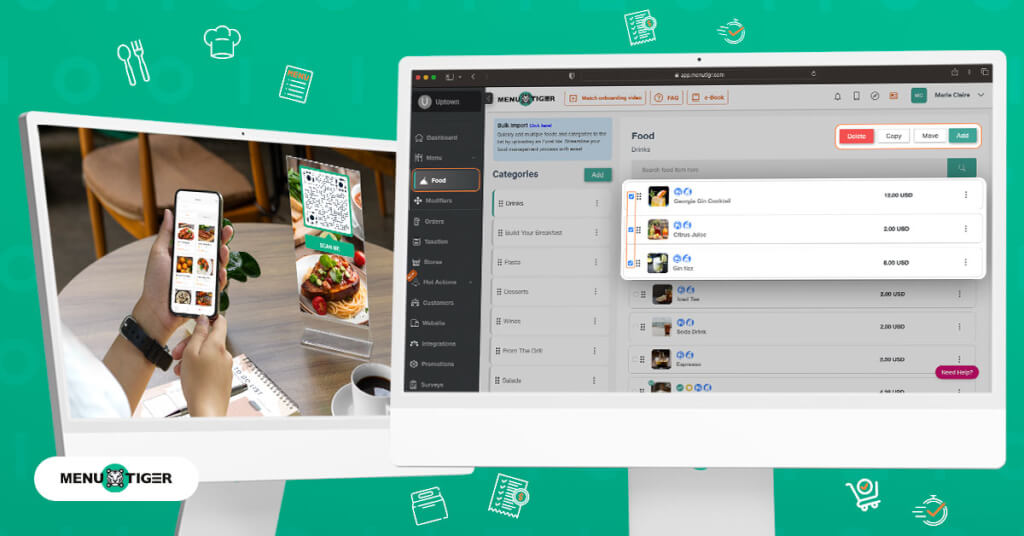 How to Create and Edit a Restaurant Menu Online