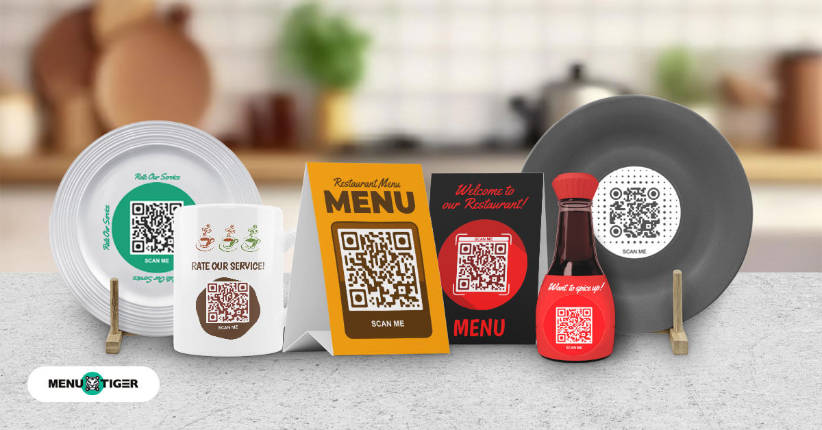 examples of qr code menu ideas for design with qr code