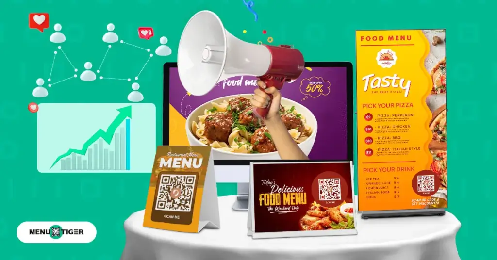 qr code for food advertisements