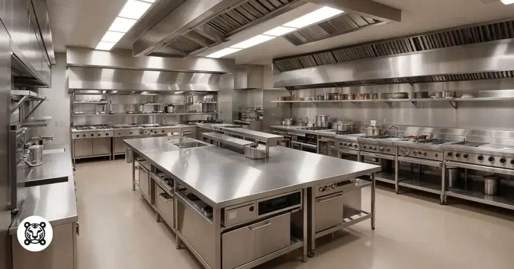 Commercial cooking space