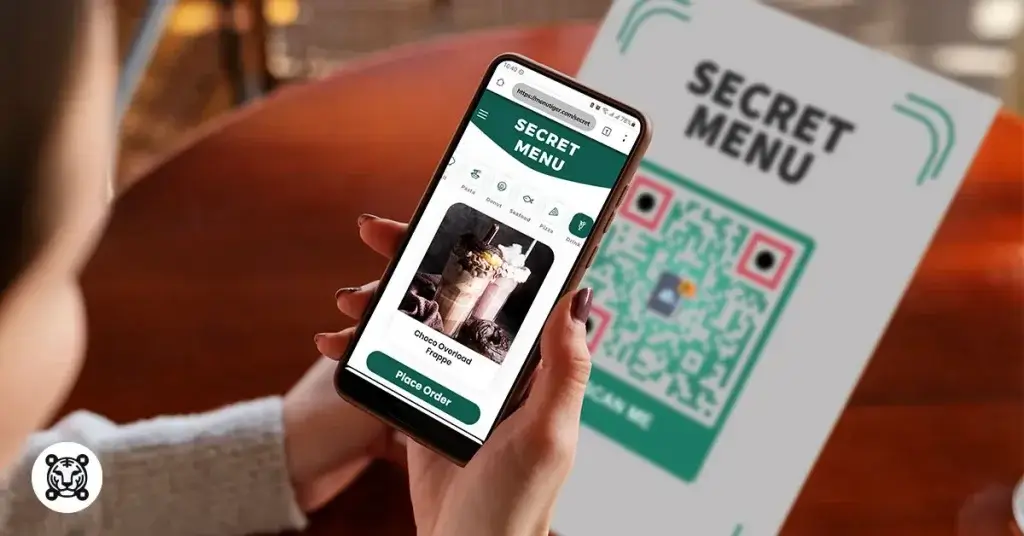 QR code menu