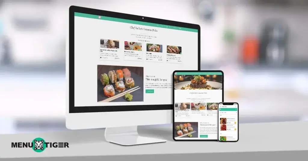 Restaurant website