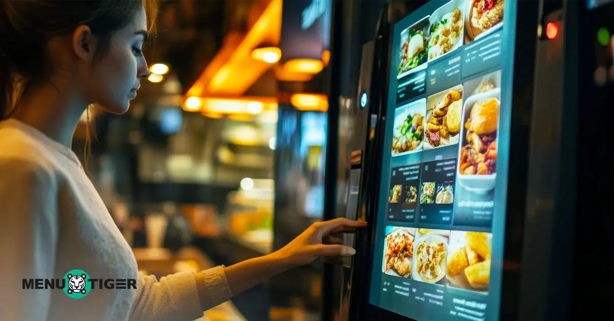 Smart ordering menu