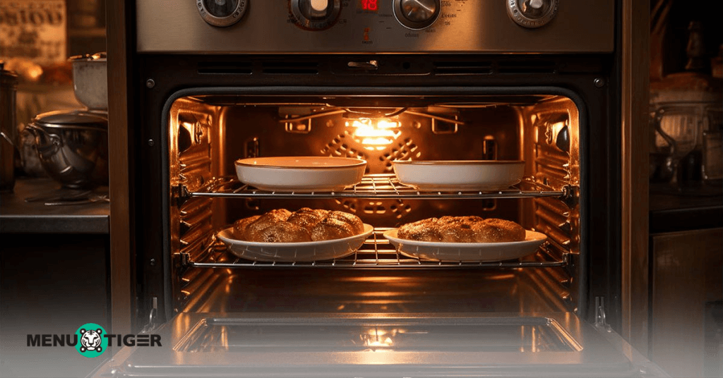 Oven for restaurant kitchen